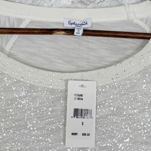 NWT Splendid Sparkle and Shine Pullover Sweatshirt - Picture 5 of 7